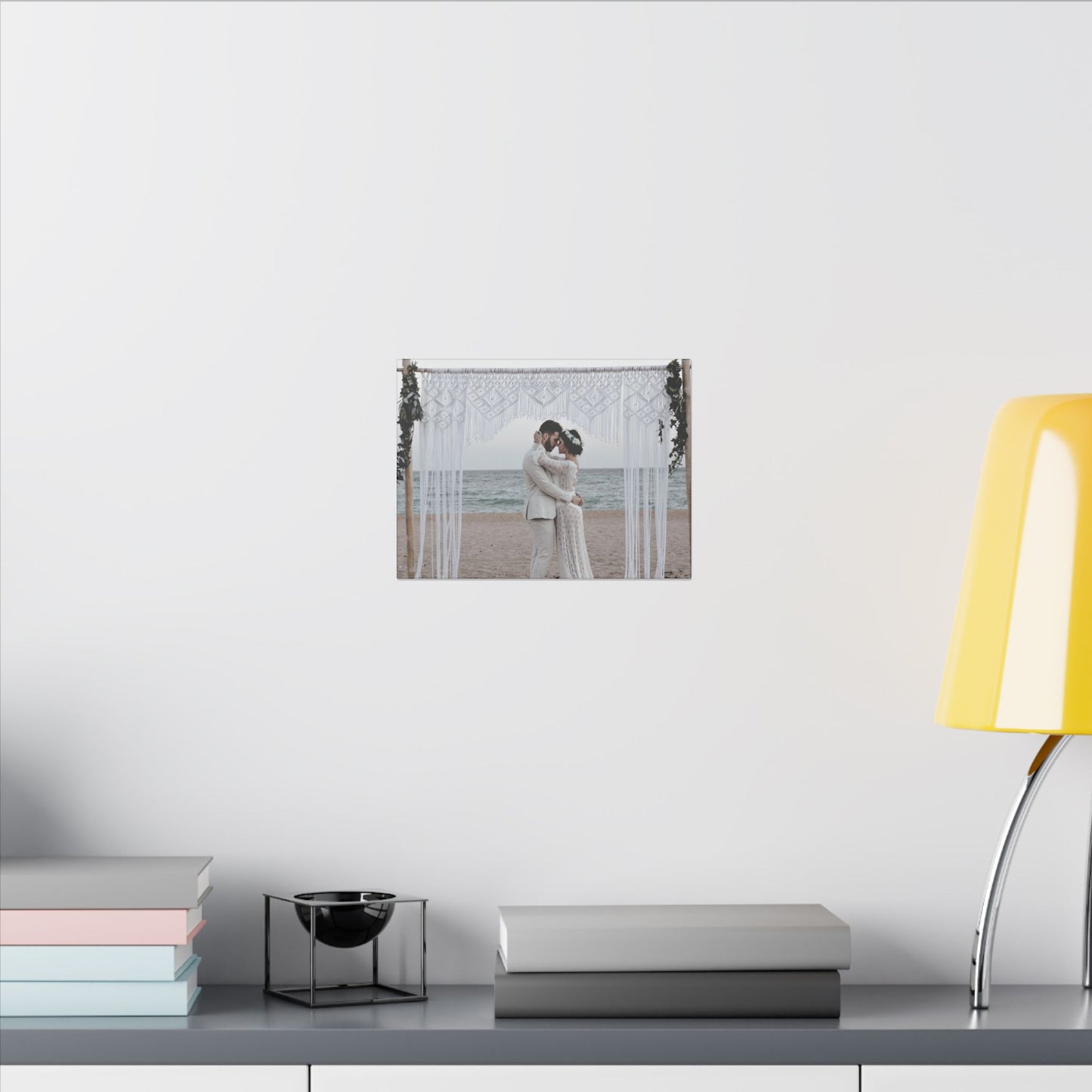 Romantic Wedding Canvas Art - Stretched Matte Print