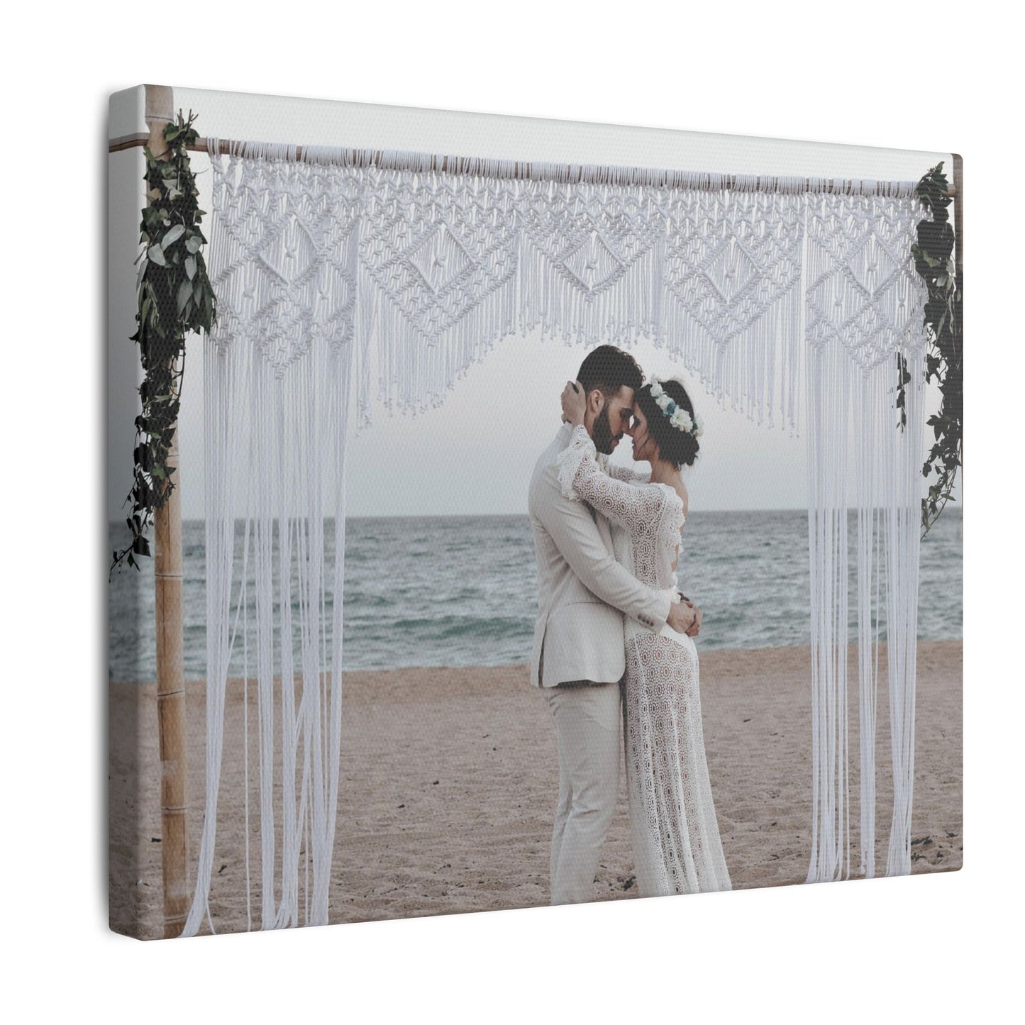Romantic Wedding Canvas Art - Stretched Matte Print