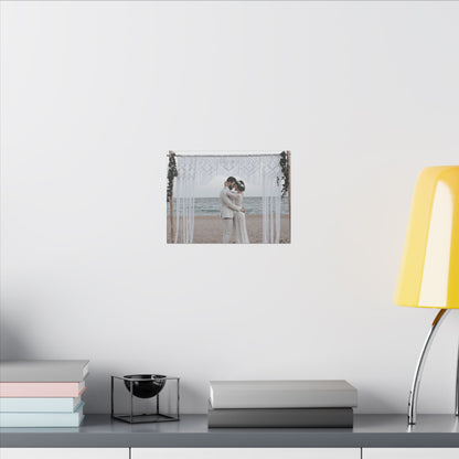 Romantic Wedding Canvas Art - Stretched Matte Print