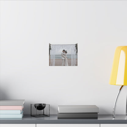 Romantic Wedding Canvas Art - Stretched Matte Print